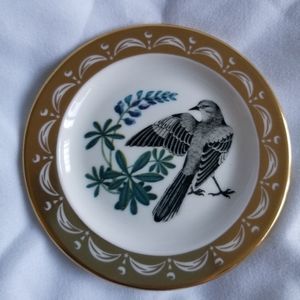 Franklin Porcelain Texas State Bird and Flower